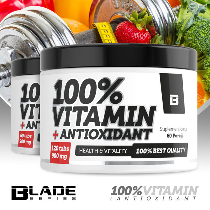 100% Vitamin+ Anioxidant - 60 tab.