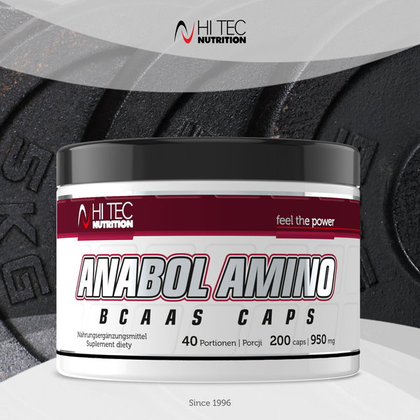 Anabol Amino - BCAA - 200 Kapseln