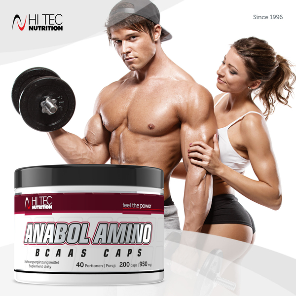 Anabol Amino - BCAA - 200 Kapseln