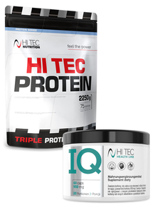 Hi Tec Protein - 2250g + IQ 60 kapseln