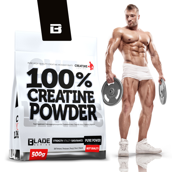 100% Creatine Powder - Creatin - Kreatin - Pulver - 500g