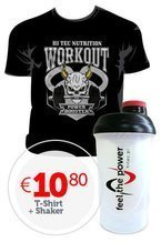 T-shirt XXL + Shaker