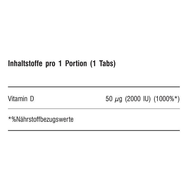 Vitamin D3 - 90 Tabletten