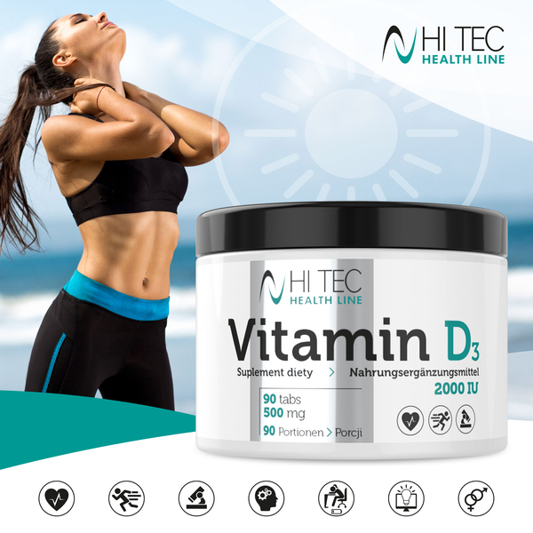 Vitamin D3 - 90 Tabletten