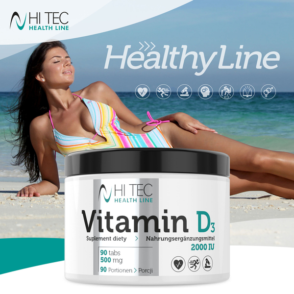 Vitamin D3 - 90 Tabletten