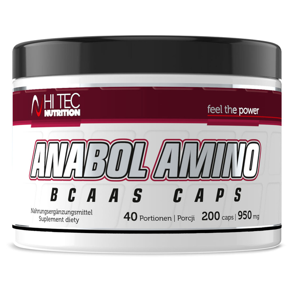 Anabol Amino - BCAA - 200 Kapseln