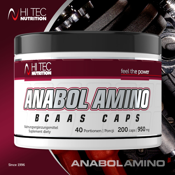 Anabol Amino - BCAA - 200 Kapseln