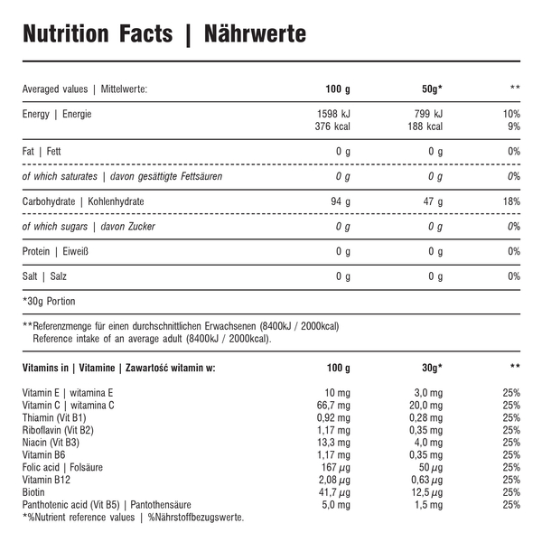 Carbo Pur - 1000g - Null Zucker