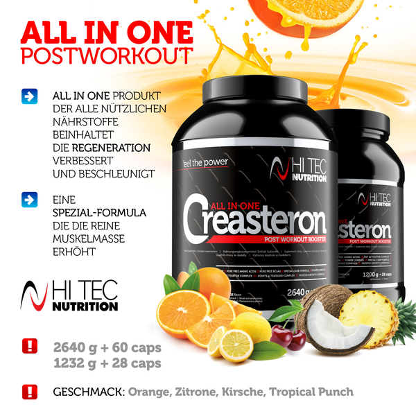 Creasteron - 1200g + 28 kaps. - All In One