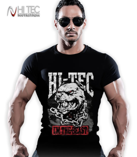 T-Shirt für Herren bedruckt - I'M THE BEAST