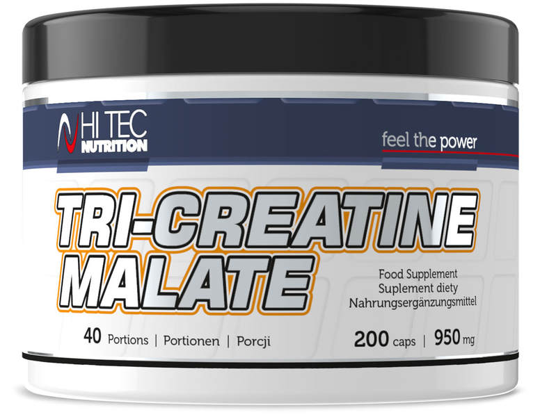 Tri-Creatine-Malate - 200 Kapseln