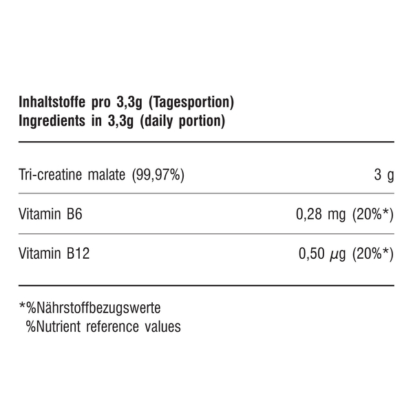 Tri-Creatine-Malate - 200 Kapseln