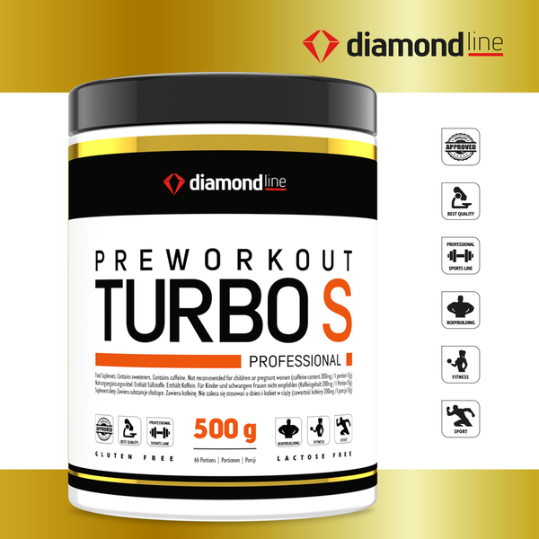 Preworkout - TURBO S -  Booster - 500g