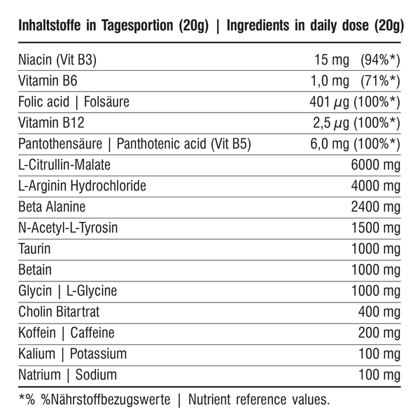 Best Team Ever Preworkout - 500g