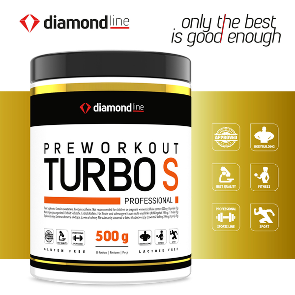 Preworkout - TURBO S -  Booster - 500g