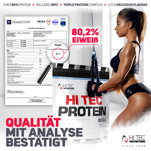 Hi Tec Protein - 2250g + Omega Extreme - 60 kaps
