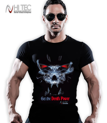 T-Shirt für Herren bedruckt - Black Devil